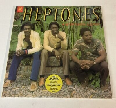 THE HEPTONES SWING LOW 180 GRAM 12” VINYL LP EX/EX