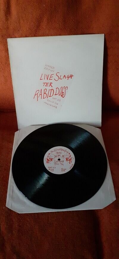 Slaughter And The Dogs Live Slaughter Rabid Dogs Original 1977 / 78 Lp Punk Rock