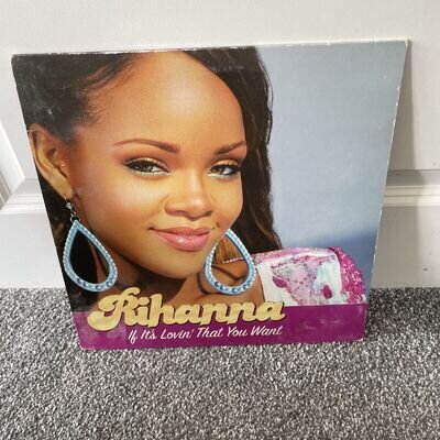 Rihanna If It’s Lovin That You Want Vinyl Very Rare