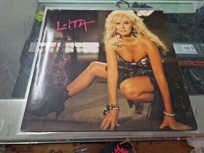 LITA FORD - Lita (1988) ORIGINAL VINYL LP - VERY GOOD CONDITION. RUNAWAYS GAL