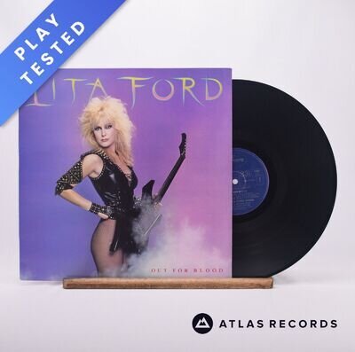 Lita Ford Out For Blood LP Vinyl Record 1983 MERL 26 Mercury - EX/EX