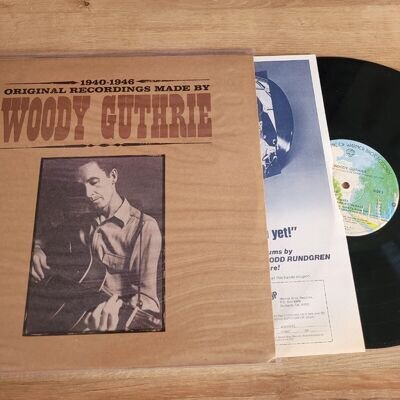 LP WOODY GUTHRIE 1940 - 1960 ORIGINAL RECORDINGS