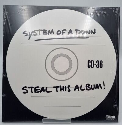 System of a Down Steal This Album Double 12" LP Vinyl American Columbia Records