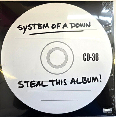 System Of A Down Steal This Album! LP Album vinyl record 2018 reissue 2 x LP