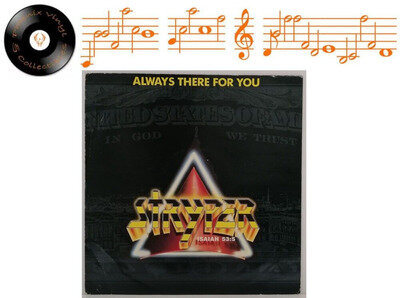 Stryper Always There For You 12" Single A1U B1U Pressing - VG+