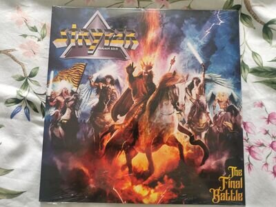 STRYPER THE FINAL BATTLE 12"DOUBLE RED VINYL LP NEW&SEALED