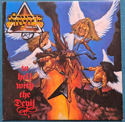 * Stryper ‎– To Hell With The Devil - 12” Vinyl LP ALBUM NEAR MINT RARE BIG TIME