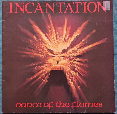 # Incantation Dance Of The Flames - 12" Vinyl ALBUM LP RECORD + Book BEGA 49 EX+