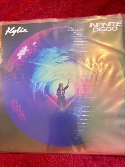 new unplayed , Kylie infinite disco clear vinyl