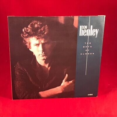 DON HENLEY The Boys Of Summer 1984 UK 7" Vinyl Single original 45 Eagles #