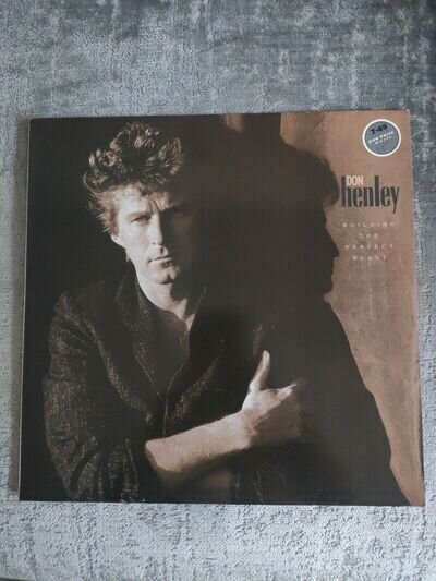 Don Henley Building The Perfect Beast Vinyl LP Ex Condition both LP and sleeve