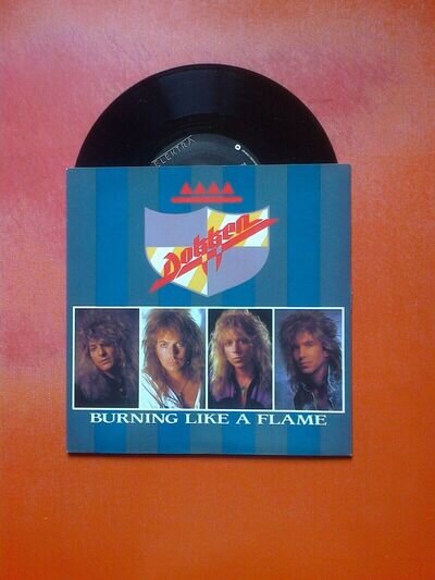 DOKKEN Burning Like A Flame 7" Vinyl!