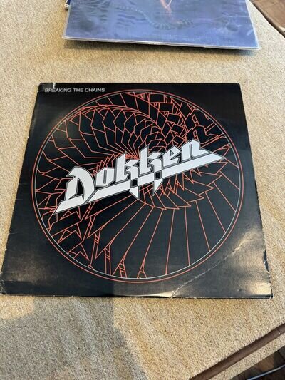 Dokken Breakin The Chains 12” Vinyl Record