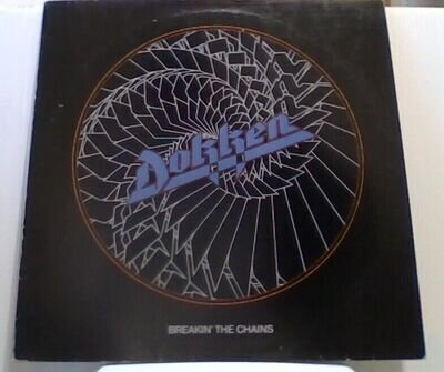 Dokken-Breakin The Chains. On EMI Greece. Carerre Label. (1982)