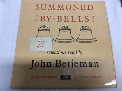 John Betjema Summoned By Bells-Argo-RG 273-UK-1961 EX/VG+ 12"LP