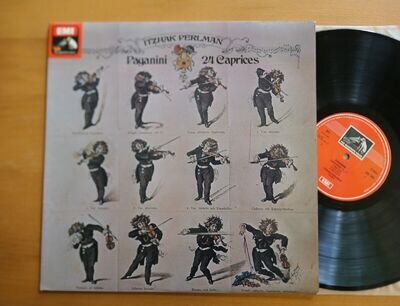 ASD 3384 Itzhak Perlman Paganini 24 Caprices EMI 1st B/w stamp NEAR MINT