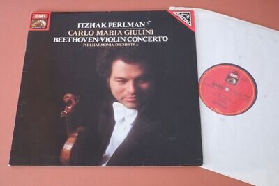 ASD 4059 Itzhak Perlman Giulini Beethoven Violin Concerto PO HMV STEREO