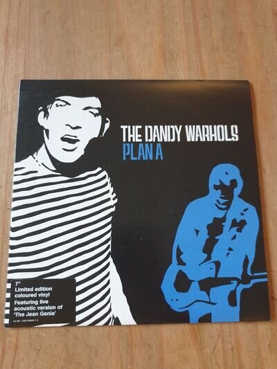 The Dandy Warhols - Plan A CL 851 EX/EX Limited Edition, Blue vinyl 7" Vinyl