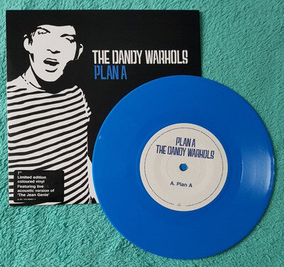 The Dandy Warhols - Plan A.. 2003 UK 7" *BLUE* vinyl single MINT un played