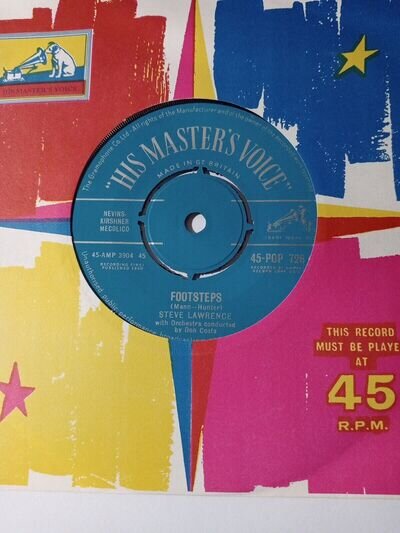 Steve Lawrence - Footsteps (HMV POP 726)