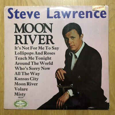 STEVE LAWRENCE "MOON RIVER" 1968 UK PRESS LP VERY GOOD CONDITION