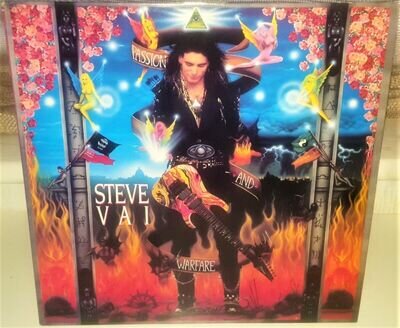 Steve Vai - Passion And Warfare - GRUB 17 - 12" Vinyl LP - VG+ / VG+