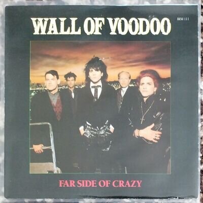 WALL OF VOODOO - Far Side Of Crazy 7" indie alternative new wave goth rock