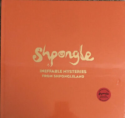 Shpongle - Ineffable Mysteries From Shpongleland 2xLP Deluxe Red Vinyl And book.