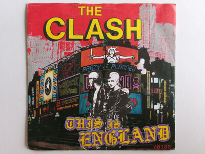 THE CLASH THIS IS ENGLAND DO IT NOW CBS A6122 JOE STRUMMER PUNK