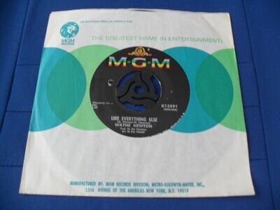 Wayne Newton - VINYL 7" - Like Everything Else / All the Time - MGM K13891