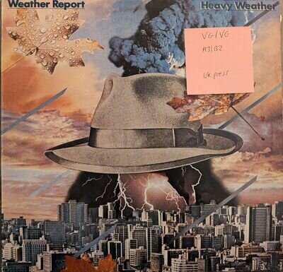 Weather Report Heavy Weather Vinyl Record VG/VG CBS81775 1977