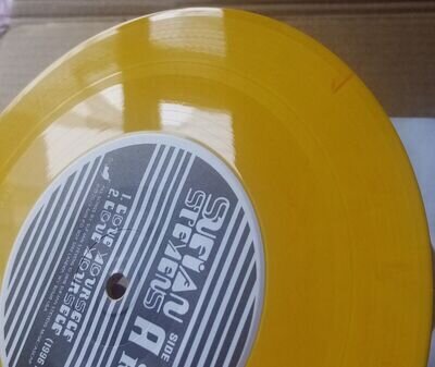 SUFJAN STEVENS Love Yourself / With My Whole Heart TRANSITIONAL YELLOW/ORANGE 7"