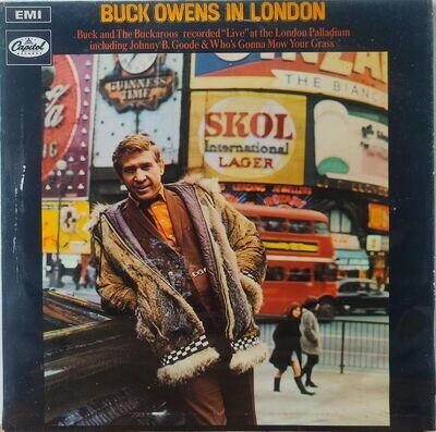 Buck Owens In London 12” Vinyl LP Record