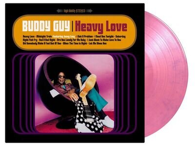 Buddy Guy - Heavy Love 2023 Dutch 180 Gram Pink & Purple Marbled Vinyl 2 LP Set