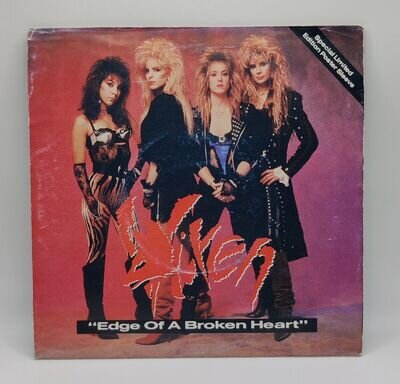 Vixen – Edge Of A Broken Heart 7" Limited Edition Poster Sleeve MTP48 VG+