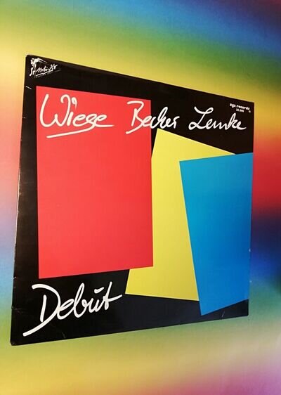 WIESE BECKER LEMKE: DEBUT signiert/LP/P819