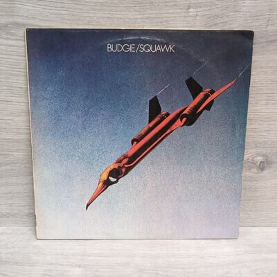 Budgie – Squawk - 12" Vinyl LP Record Album - 1974 MCA Records - MCF 2502