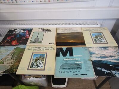 8 off MORMON TABERNACLE CHOIR VINYL LPS