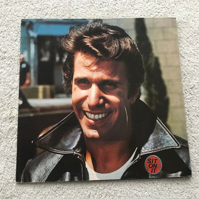 FONZIE FAVORITES ~ 1976 UK 1st PRESS VINYL LP RECORD WW 5037 A2-B2 PORKY EX