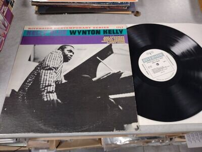 WYNTON KELLY - KELLY BLUE LP Vinyl Record Riverside Contemporary Series 1142 EX