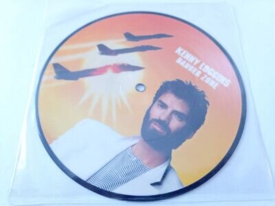 Top Gun - Danger Zone Kenny Loggins UK shaped picture disc (picture disc) MINT