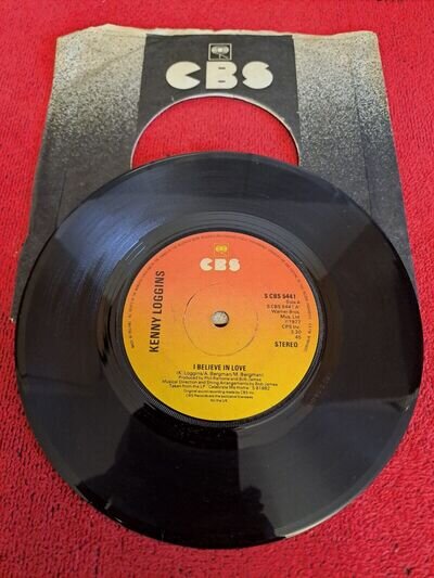 Kenny Loggins - I Believe In Love - 7" Vinyl (B29)