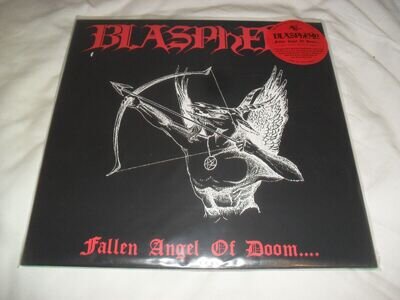 BLASPHEMY -FALLEN ANGEL OF DOOM- AWESOME RARE LTD EDITION REISSUE LP VINYL POSTE