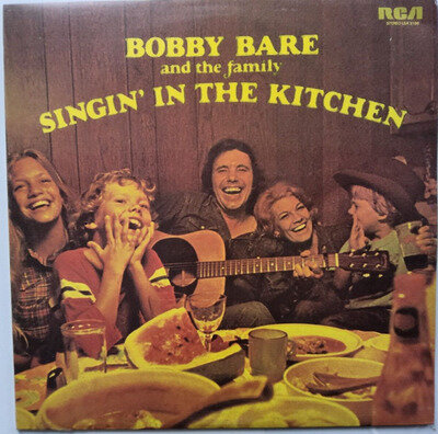 Bobby Bare & The Family –Singin' in the Kitchen LP Album vinyl record N Mint