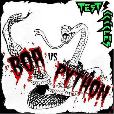 Test Icicles - Boa VS Python 7" Single - Domino..(2005) FREE POSTING