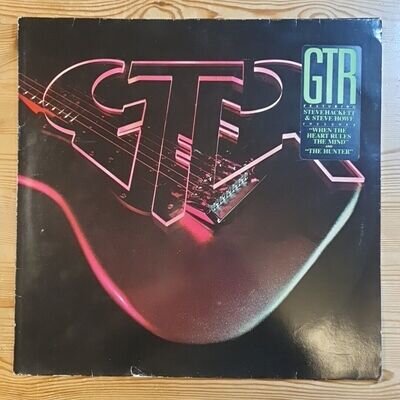 GTR Steve Hackett & Steve Howe When the Heart Rules the Mind Vinyl 12" Single