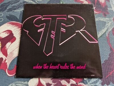 GTR - When The Heart Rules The Mind 7" single Steve Hackett / Steve Howe