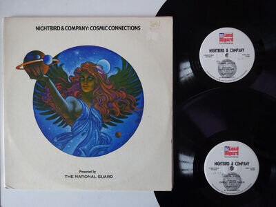 NIGHTBIRD & COMPANY COSMIC CONNECTIONS - 2-LP US Radio Transcription Disc (1977)