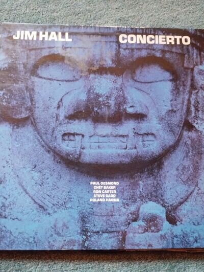 JIM HALL CONCIERTO VINYL RECORD 1975, CTI Lp, Uk