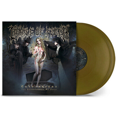 Cradle of Filth 'Cryptoriana – The Seductiveness Of Decay' 2LP Gold Vinyl